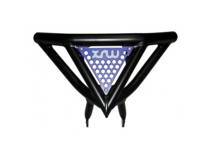 XRW FRONT BUMPER XR10 BLACK PHD BLUE (Material PHD-plastic)