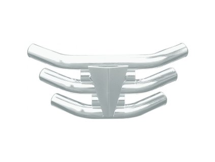 XRW FRONT BUMPER X6 POLISHED (model XRW FRONT BUMPER X6 KAWASAKI KFX700)