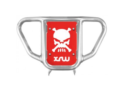 XRW FRONT BUMPER XR9 POLISH PHD RED (Material PHD-plastic)