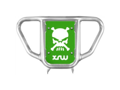 XRW FRONT BUMPER XR9 POLISH PHD GREEN (Material PHD-plastic)