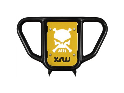 XRW FRONT BUMPER XR9 BLACK PHD YELLOW (Material PHD-plastic)