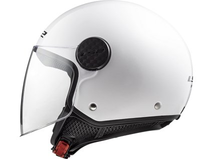 LS2 OF558 SPHERE GLOSS WHITE-06 (pohlaví a věk unisex, velikost L)