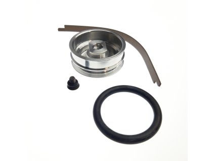 Piston Assembly: Floating(1.834 Bore) w/Std Temperature O-Ring, Max volume bleed and