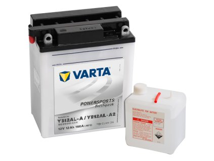 Varta 12V/12Ah moto (YB12AL-A / YB12AL-A2) Freshpack