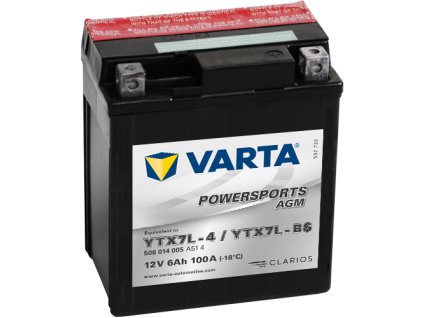 Varta 12V/6Ah - moto LF (YTX7L-4/YTX7L-BS)