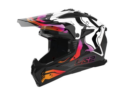 LS2 MX708 FAST II WASH WHITE-06 (velikost L, pohlaví a věk unisex)