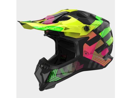 LS2 MX700 SUBVERTER CHROMATIC BLACK-06 (velikost S, pohlaví a věk unisex)