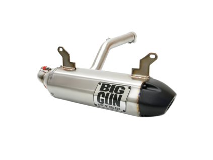 big gun can am outlander max 570 2017 2019 exo stainless slip on