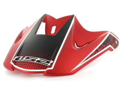 LS2 PEAK MX426 RED ( AIRFORCE2 )