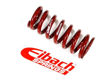 Spring:(T) 8.000 TLG X 2.250 ID X 550 lbs/in, Dark Red