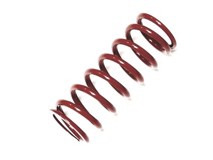 Spring:(T) 8.000 TLG X 2.250 ID X 200 lbs/in, Dark Red