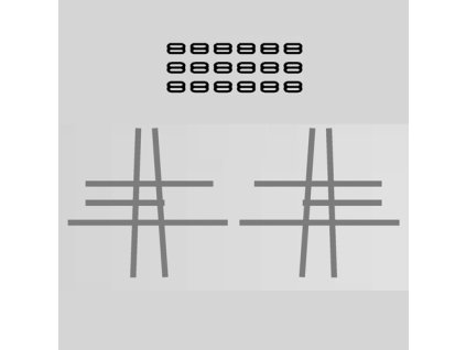 Houser Universal Heel Guard Net and Buckle Kit