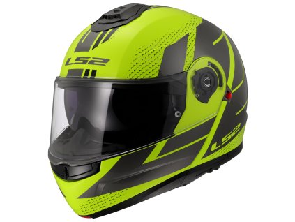 LS2 FF908 STROBE II CODE H-VIS YELLOW-06 (velikost M, pohlaví a věk unisex)