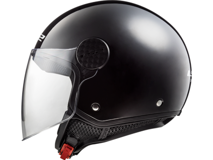 LS2 OF558 SPHERE II SOLID MATT BLACK-06 (velikost L)