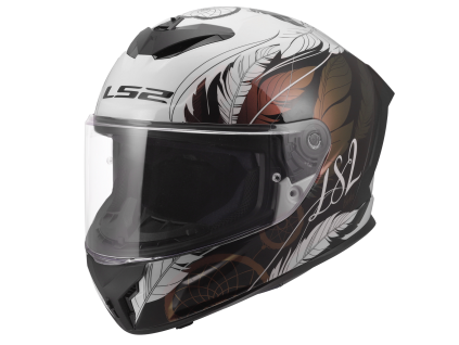 LS2 FF820 RAPID III BOHO WHITE BLACK PINK (velikost L)