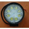 3408 pracovni led svetlo kulate 10 30v dc 9x3w 128x110x45mm