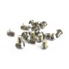 BIG GUN 1/4 x 20 x3/8 Base Plate Allen Screws (4pk) - Button Head (Silver)