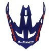 LS2 MX700 PEAK CARGO BLUE FLUO ORANGE