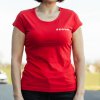 SEGWAY POWERSPORTS Red Women T-shirt