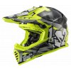 LS2 MX437 FAST EVO MINI CRUSHER BLACK YELLOW