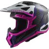 LS2 MX703 C X-FORCE VICTORY FLUO PINK VIOLET-06 (velikost M, pohlaví a věk dámské, unisex)