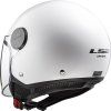 LS2 OF558 SPHERE II SOLID GLOSS WHITE-06 (pohlaví a věk unisex, velikost L)