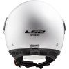 LS2 OF558 SPHERE II SOLID GLOSS WHITE-06 (pohlaví a věk unisex, velikost L)