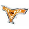 XRW FRONT BUMPER X16 POLISHED PHD ORANGE (Material PHD-plastic)