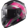LS2 FF397 VECTOR Trident Titanium Pink (velikost M, pohlaví a věk dámské, unisex)