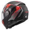 LS2 FF910 ADVANT II GLIDE BLACK GREY RED (velikost S)