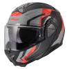 LS2 FF910 ADVANT II GLIDE BLACK GREY RED (velikost S)
