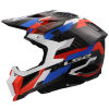 LS2 MX703 X-FORCE PHANTOM WHITE BLUE RED-06 (velikost 3XL)