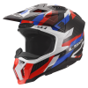 LS2 MX703 X-FORCE PHANTOM WHITE BLUE RED-06 (velikost 3XL)