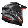 LS2 MX701 EXPLORER HEXA BLACK RED GREY-06 (velikost S)