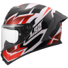 LS2 FF820 RAPID III XTREM WHITE BLACK RED (velikost 3XL)