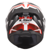 LS2 FF820 RAPID III XTREM WHITE BLACK RED (velikost 3XL)