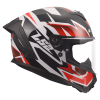 LS2 FF820 RAPID III XTREM WHITE BLACK RED (velikost 3XL)