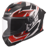 LS2 FF820 RAPID III XTREM WHITE BLACK RED (velikost 3XL)
