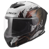 LS2 FF820 RAPID III BOHO WHITE BLACK PINK (velikost L)