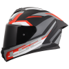 LS2 FF820 RAPID III HYPER BLACK RED (velikost XL)