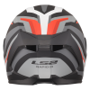 LS2 FF820 RAPID III HYPER BLACK RED (velikost XL)