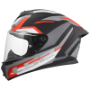 LS2 FF820 RAPID III HYPER BLACK RED (velikost XL)