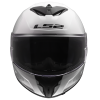 LS2 FF820 RAPID III FLOW WHITE GREY (velikost M)