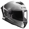 LS2 FF820 RAPID III FLOW WHITE GREY (velikost M)