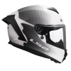LS2 FF820 RAPID III FLOW WHITE GREY (velikost M)