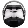 LS2 FF820 RAPID III FLOW WHITE GREY (velikost M)