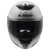 LS2 FF820 RAPID III SOLID GLOSS WHITE (velikost 3XL)