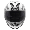 LS2 FF818 STORM III KAOS WHITE GREY (velikost S)