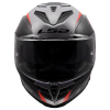 LS2 FF818 STORM III DYNAMO GREY RED (velikost 3XL)