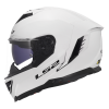 LS2 FF818 STORM III SOLID GLOSS WHITE (velikost 3XL)